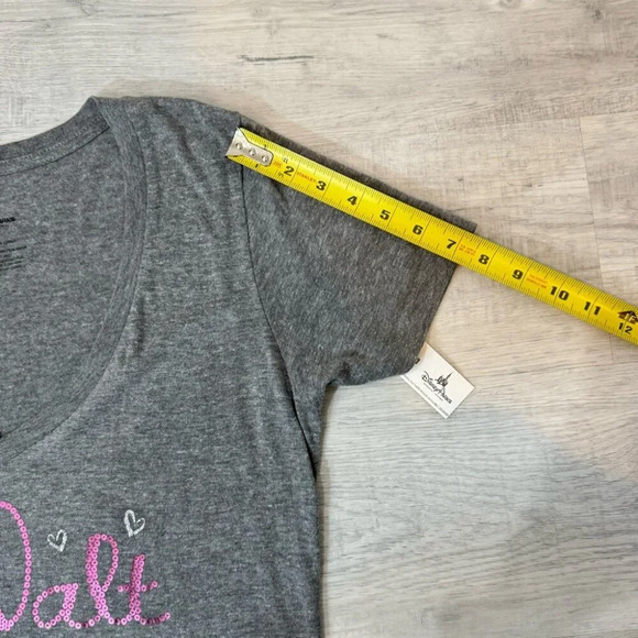 NWT Walt Disney World Butterfly Sequin Pink and Grey T Shirt Size XL - Picture 12 of 15